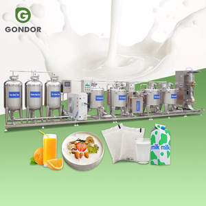 Équipement de fabrication laitière pour ferme, unité de traitement du lait 100l 500l, machine à yaourt, ligne de production de yaourt - Product Image 1