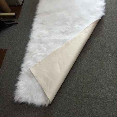 China manufacturer Goat skin carpet high quality