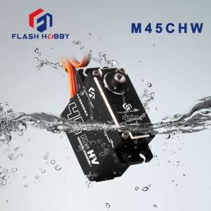 Flashhobby M45CHW <span class=keywords><strong>Servo</strong></span> Motor Digital sin Núcleo a Prueba de Agua de 45 kg de Torque Grande para <span class=keywords><strong>RC</strong></span> - Product Image 6