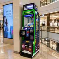 Máquina expendedora de grúas de juguete arcade Smart PCB EXTREME MINI con tira de luces LED brillantes para centro de entretenimiento