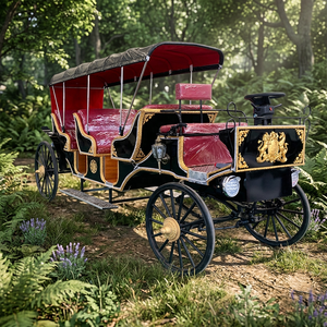 Charrette de balade électrique sans chevaux style Cendrillon, charrette de princesse pour la vente en gros au prix d'usine - Product Image 1