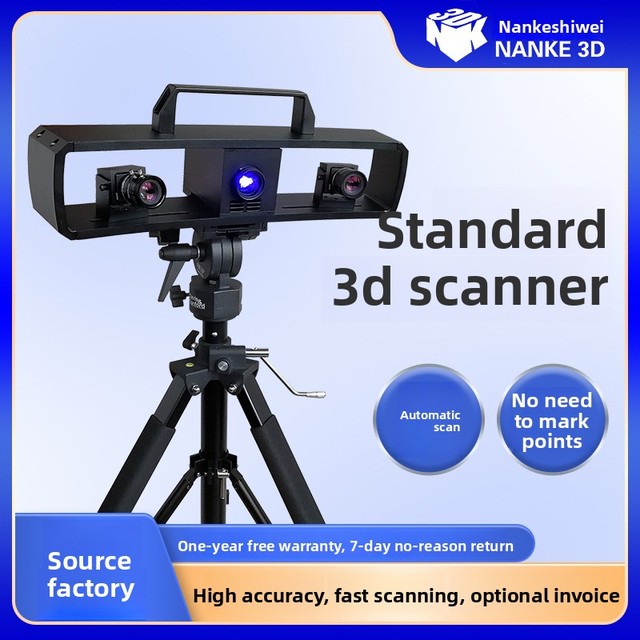 Manufacturer-supplied Blu-ray Photo-based Laser 3D Scanner for Automotive Mold Industrial Modeling Guangdong Origin 3-Month