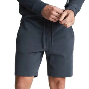 Pantalones Cortos Deportivos de Algodón Francés con Cordón, Personalizados con Logotipo, de Alta Calidad, en Todos los Colores, con Impresión en Serigrafía, para Hombre - Product Image 3