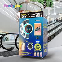 Máquina Expendedora de Fundas para Teléfonos de Calidad Premium Funkyplay, Estilo Automático Todo en Uno, Máquina de Impresión de Fundas Traseras para Teléfonos