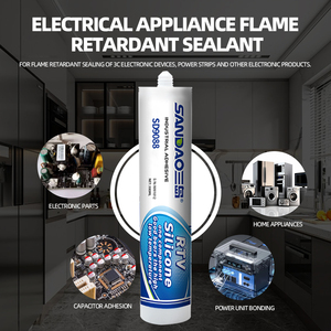 High Temperature Resistant Flame Retardant Silicone Sealant for Electronics Semiconductor Devices and Industrial Equipment - Product Image 4