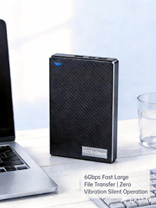 Estuche para Disco Duro de 2.5 Pulgadas con Acabado Mate, Compatible con Windows, <span class=keywords><strong>Mac</strong></span>, Linux, USB C a SATA, Universal para <span class=keywords><strong>iMac</strong></span>, para MacOS Sonoma, Soporte Externo de 16 TB - Product Image 6