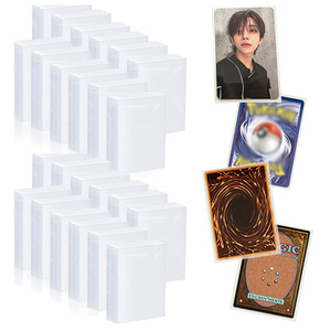 Bustine Protettive in PP per Carte, Senza Acidi, Non-PVC, Impermeabili, <span class=keywords><strong>Dimensioni</strong></span> Personalizzate, Confezione per Carte KPOP, Pokemon e Sportive - Product Image 2