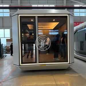 Maisons préfabriquées 2025, capsules de camping de luxe, maisons de camping modernes, petites maisons mobiles pour le camping, les vacances et les stations balnéaires - Product Image 1