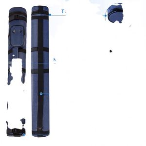 Estuche para palos de billar BSCI Factory 4 Butts 3 Shafts, con capacidad para 12 palos, bolsa de transporte para palos de billar. - Product Image 1