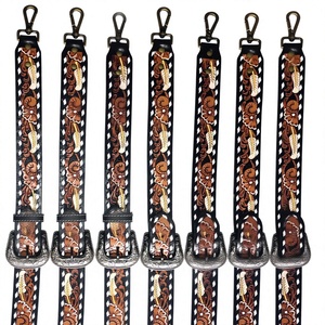 Ceintures en cuir de vachette de qualité supérieure pour adultes et enfants, design de luxe, longueur personnalisée, boucle carrée en acier, design 3D, imperméables, écologiques - Product Image 6
