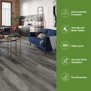 Suelo de Vinilo SPC Moderno, Resistente al Agua y con Recubrimiento UV, con Solución Total para Instalación con Sistema de Clic en Apartamentos - Product Image 6