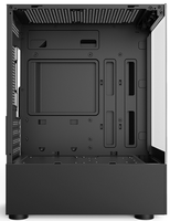 Wholesale ATX Mid Tower Gaming PC Case Tempered Glass Front Panel Support ITX MATX ATX Aluminum Chassis Black White Custom OEM