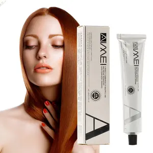 NEW Wholesale Brand AIMEI Professional Salon Low Ammonia Fast Dyeing Herbal Hair Dye Color Cream Permanent Coloring Orange Brown
