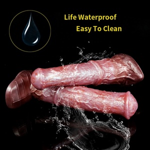 Animal Penis <b>Dildo</b> G-Spot Massager Soft Silicone Animal Penis Fantasy Shop Sex Tools for Men and Women Anal Plug - Product Image 4