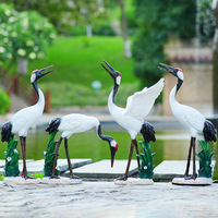 Escultura de Loro Realista de Resina para Decoración de Patio y Jardín, Protegida contra Rayos UV, Arte de Paisaje Natural, Exhibición de Zoológico