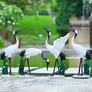 Scultura Realistica di Pappagallo Macaw in Resina, Decorazione per <span class=keywords><strong>Giardino</strong></span> e Patio, Protezione UV, per Mostre Zoo, Arte Paesaggistica Naturale - Product Image 2