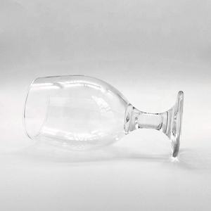 De alta calidad de 415ml <span class=keywords><strong>la</strong></span> depresión transparente copas de vino de cristal al por mayor - Product Image 6