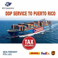 Agent d'expédition express rapide vers Porto Rico, service logistique, transitaire Chine vers Bayamon, service aérien porte-à-porte, le meilleur