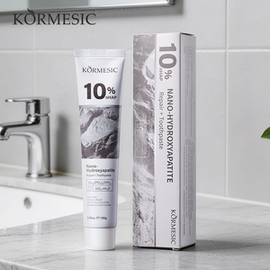 Pasta Dental KORMESIC de Marca Privada, 100g, 10% Hidroxiapatita, Elimina Manchas, Blanquea, Refresca el Aliento, Limpia y Repara las Encías - Product Image 1