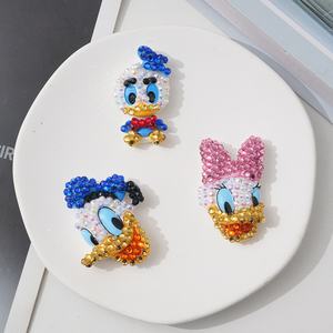 Accessori in Resina a Forma di Paperella Stile Cartone Animato, Materiali Fai-da-Te per Accessori per Capelli, Forniture per Decorazioni di Gioielli con Colla AB - Product Image 1