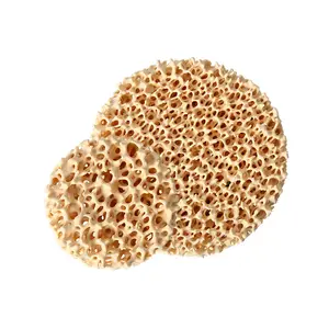 Materiale refrattario carburo di silicio Zirconia allumina filtri in schiuma ceramica a nido d'ape per fonderia
