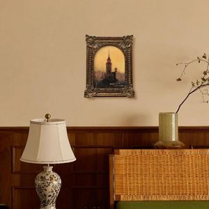 Advanced 5x7 Inch Vintage Picture <strong>Frame</strong> <strong>Antique</strong> Arch Gothic Photo <strong>Frame</strong> Retro Wall Hanging Stylish Home Decor Resin Art <strong>Frame</strong> - Product Image 4