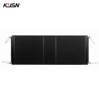 Altavoces de Subwoofer de matriz de línea profesional de 18 pulgadas para espectáculo al aire libre, escenario, boda, altavoces activos, sistema pasivo