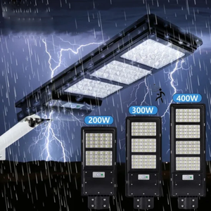Lampe LED d'extérieur à haut lumen, étanche IP66, 150W 200W, projecteur solaire - Product Image 3