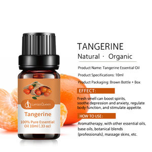 Rode Mandarijn Samengestelde Etherische Olie Mandarijn Voedende Frisse Geur Huidverzorgingsvloeistof Voor Alle Huidtypes 10Ml - Product Image 4