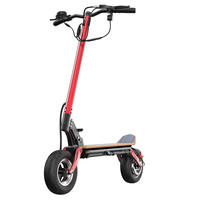 Scooter Eléctrico Todoterreno Plegable de 1200W con Doble Motor, 48V, 11 Pulgadas, para Adultos, Batería de Litio de 18Ah, 60km/h, OEM