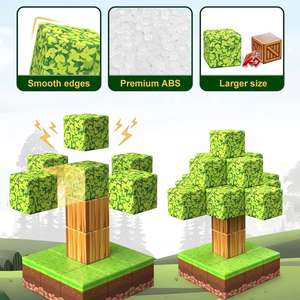 2024 produits potentiels My World Cube magique magnétique blocs de construction jouets empilables pour enfants de 3 ans et plus - Product Image 6