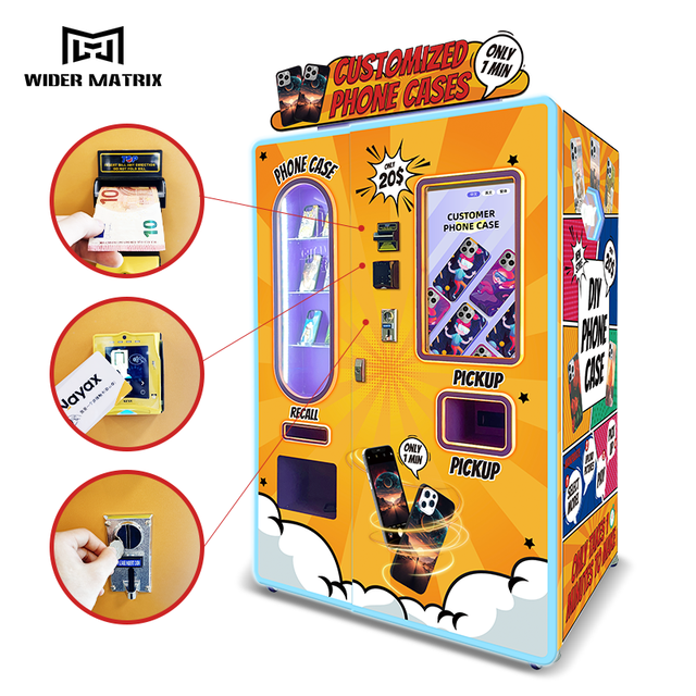 Hot Selling Customized Mobile Phone Case Printing Vending Machine Self-service Fully Automatic Vending Machine Phone Case