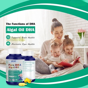 Cápsulas de Algas Omega 3 Veganas DHA para la Salud del Cerebro y la Vista, Fáciles de Tragar, OEM/ODM - Product Image 6
