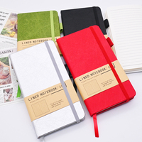 Cuaderno B5 Personalizable con Pegatinas Gratis, Diario con Páginas Rayadas, Tapa Dura Cosida, Encuadernación de Cuero, para Regalo, Cuaderno con Logotipo