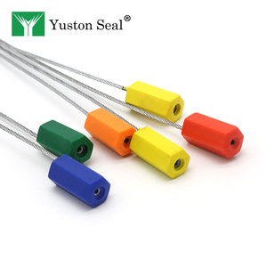 Scellés personnalisés de protection contre la rouille en ABS, modèle hexagonal à serrage progressif YTCS107 <span class=keywords><strong>YUSTON</strong></span>, certifiés ISO17712, avec marquage laser - Product Image 3