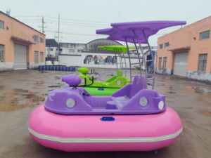 Équipement <span class=keywords><strong>de</strong></span> parc aquatique QIQU à retour sur investissement élevé et à faible entretien, en PE et PVC, <span class=keywords><strong>bateaux</strong></span> électriques gonflables aquatiques commerciaux pour parents et enfants - Product Image 3