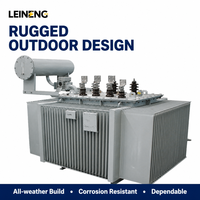 Transformateur de distribution triphasé immergé dans l'huile LEINENG 10KV S11 Protection IP43