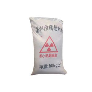Sable de sulfate de baryum 300 mesh pour revêtement mural en ciment de clinique dentaire, fabricant en stock, sable de sulfate de baryum anti-rayonnement - Product Image 1