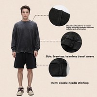 Sweat-shirts d'hiver pour hommes 2026 les plus vendus – Confortables, 100 % coton, style décontracté et urbain, doublure unie, personnalisables