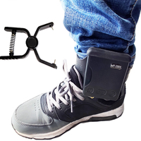 Bracelet de cheville robuste en acier inoxydable Megastek Factory GPS LBS avec alarme pour prisonniers, réseau 4G GPRS, étanche, prévient les évadements