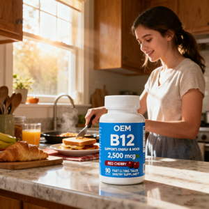 Produttori OEM Vendono Direttamente Integratori Alimentari di Vitamina <span class=keywords><strong>B12</strong></span> in Compresse con Marchio Proprio e Gusti Personalizzabili - Product Image 6