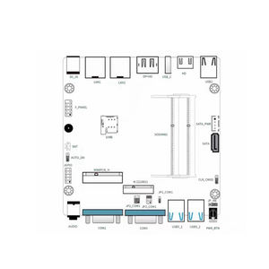 坚固耐用的无风扇迷你电脑N5105 N6000 3215U 2xLAN 2xCOM 2xHD2.0 1xDP工业迷你电脑防火墙设备VPN路由器电脑 - Product Image 4