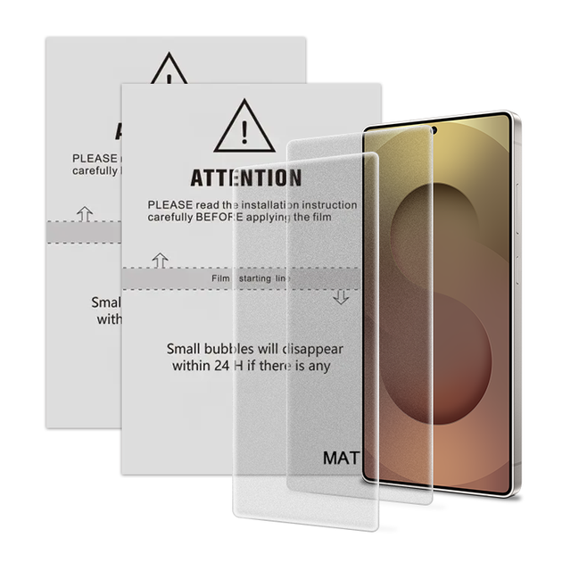 Wholesale 0.125mm MATT PVC Hydrogel Film Sheet 180x120mm Anti-Fingerprint Screen Protector for Cutting Machine