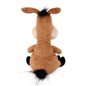 Burro Marrón Sentado, Peluche Supersuave, Animal de Peluche, Juguetes Suaves, Animal de Peluche para Amigos - Product Image 4