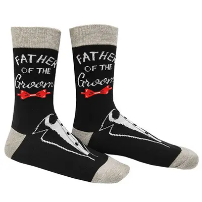 The Best Wedding Father Of The Bride Father Of The Groom Socks