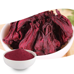 アムリン ロゼルエキス粉末（アントシアニン2％含有）と紫外線を含むサブダリファ花粉末 - Product Image 5