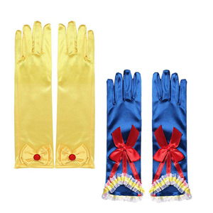Princess Accessories Set Crown Wand Necklace Bracelet Ring Earrings Gloves For Girls Costume Props 7 Piece - Product Image 4
