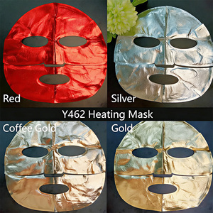 Y462 Masque facial en tissu non tissé doré auto-chauffant, riche en hydrogène, <span class=keywords><strong>pour</strong></span> chauffage à sec, anti-âge, <span class=keywords><strong>SPA</strong></span> - Product Image 4