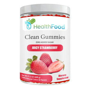 OEM ODM Custom Organic Clean <b>Gummies</b> <b>Burn</b> Belly <b>Fat</b> Strawberry Flavor Vegan <b>Gummies</b> Sugar Free Promote Gut Health - Product Image 1