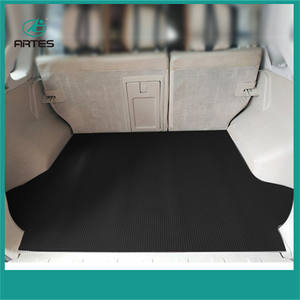 OEM ODM-alfombrillas de goma para suelo de coche, estera negra de corte fino, protección profunda y sin olor, pvc, 3 uds. - Product Image 5